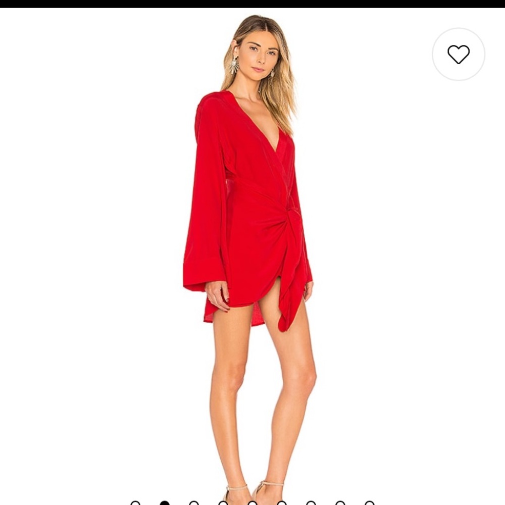 L’Academie The Janeiro Mini Dress in Red